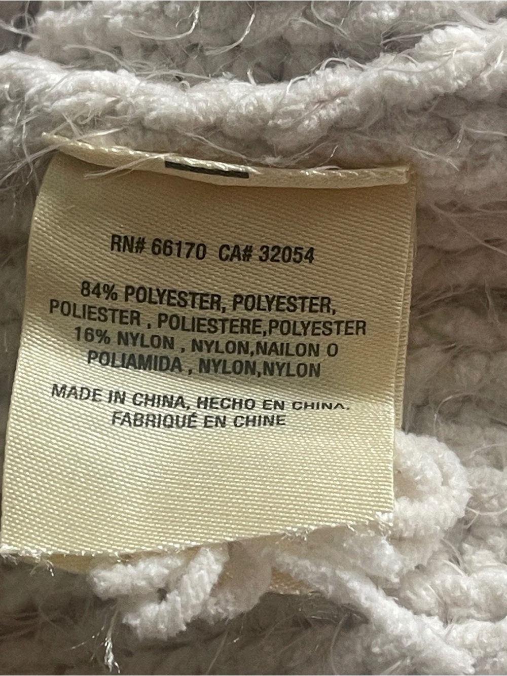 Anthropologie Sleeping On Snow Chunky Lattice Knit Cowl Sweater Ivory Small - Picture 7 of 9